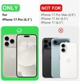 thumbnail image 4 of Funda de Silicona Premium, Forro de Microfibra, a Prueba de Golpes, para iPhone 17 Pro 6.3", Gris Lavanda, 4 of 7