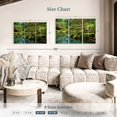 thumbnail image 4 of Elephant Stock Zen Lakeside Bonsai Trees Wall Art - Horizontal Multi Panel Canvas - Living Room Wall Decor - Floral And Botanical Multi Panel - Black And Brown Decor - 45" x 28", 4 of 8