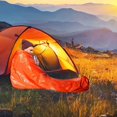 thumbnail image 4 of Sac de Couchage Essentiel de Camping - Couverture Thermique Portable Légère 120g pour Camping, Randonnée et Préparation de Catastrophe (7x3ft) avec Sifflet et Sac de Rangement, Design Imperméable et Coupe-Vent, 4 of 4
