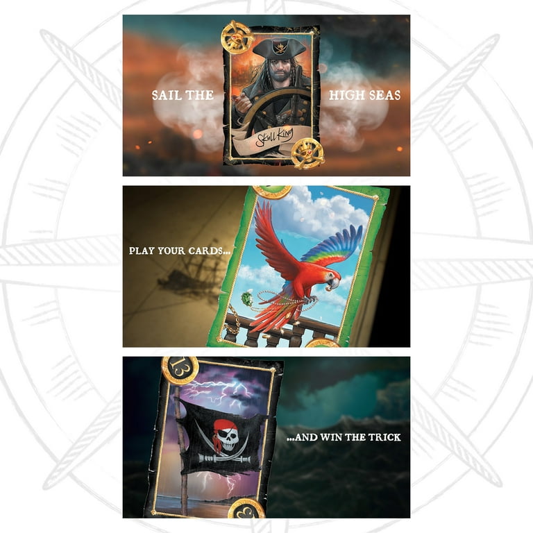 Skull King | Trick Taking Pirate Card Game | from the Creators of Cover Your Assets, Grandpa Becks Games