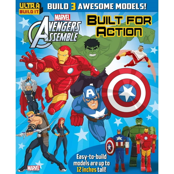 Marvel Avengers Assemble: Built for Action : Ultra Build It (Paperback) -  