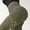 #136-Army Green, variant on Wowcloth Women's Mesh Yoga Leggings, High-Waisted with Tummy Control and Butt-Lifting, Breathable for Outdoor Sports and Fitness