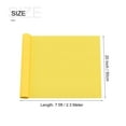 thumbnail image 2 of Uxcell Crepe Paper Roll Crepe Paper Decor 7.5ft Long 20" Wide Deep Yellow, 2 of 5