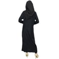 thumbnail image 5 of Bimba Women's Black Abaya Burqa Rayon Jilbab Muslim Clothing With Hijab -4, 5 of 5