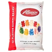 Albanese World's Best 12 Flavor Gummi Bears, 5lbs, Value Size