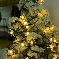 thumbnail image 3 of CNKOO 1 Set Solar Light Luminous Attractive ABS Beautiful LED Floral Garden Light String Holiday Supplies, 3 of 10