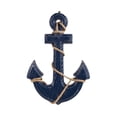 thumbnail image 3 of PENGXIANG Nautical Wooden Anchor with Rope Decor Wall Mounted Design Durable Long Lasting Best Decoration for Room Coffee Shop, 3 of 4