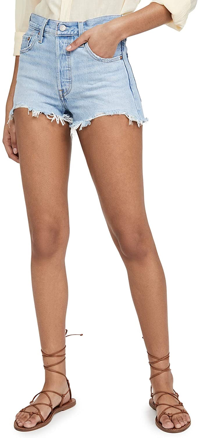 Levis Womens Premium 501 Original Shorts 23 Luxor Heat - Walmart.com