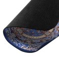 thumbnail image 3 of WIRESTER 8.66x7.08 in Rectangle Mouse Pad with Non-Slip Rubber Base for Computers, Laptop, Office & Home - Vintage Oriental Blue Persian Floral Rug, 3 of 5