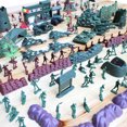 thumbnail image 3 of Bewildely 500pcs Juego de estrategia Soldados de juguete de plástico Hombres 4 cm Figuras Accesorios base Escena Suministros Juguetes, 3 of 6