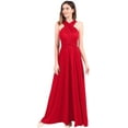 thumbnail image 1 of GHSDFBB Womens Transformer/Wrap Infinity Dresses Maxi Cocktail Gown Long Dress, 1 of 7