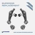thumbnail image 6 of AUTOCER Control Arm Repair Kit 6 Piece - Front Lower Frontward & Rearward Control Arm Bushings for LS460 / LS460L (USF45 / USF46) 2008 - 2017, LS600h (UVF45 / UVF46)2008 - 2017, Fits AWD Models Only, 6 of 9