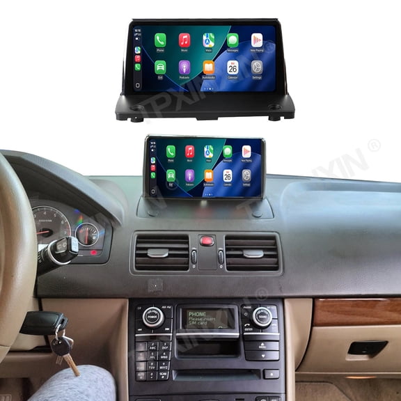 TPXINXIN 9.66 inch for Volvo XC90 2006-2013 Android Car Radio 2Din Stereo Receiver Autoradio Multimedia DVD Player GPS Navigation Unit Screen