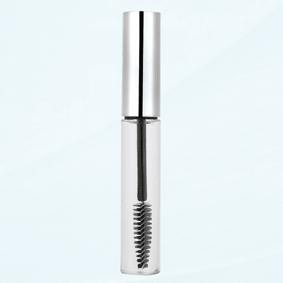 5 Colors 10ml Empty Eyelash Growth Glass Oil Tube Container Refillable Mascara Bottle Diy Mascara Brush Container, Cosmetics Supplies