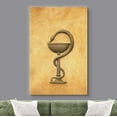 thumbnail image 2 of wall26 Canvas Print Wall Art Ancient Symbol of Pharmacy and Medicine Medicine People Digital Art Modern Art Contemporary Scenic Colorful for Living Room, Bedroom, Office - 16"x24", 2 of 5