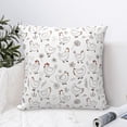 thumbnail image 6 of Rateoe Funny Chicken Pattern Throw Pillow Cover Premium Pillow Stuffer Sham Square for Decorative Cushion Bed Couch Sofa(Pillow insert not included), 6 of 8