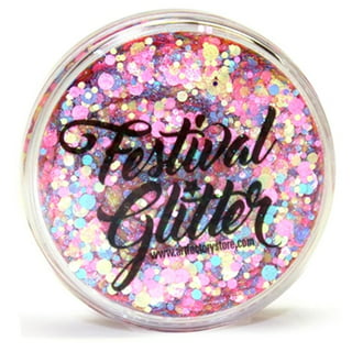 SDJMa Body Glitter Gel, Face Glitter Makeup, Holographic Long Lasting  Chunky Sequins Glitters for Eye Lip Hair Nails, Festival Rave Accessories  (Blue,Pink,Gold,White,Silver,Green) 