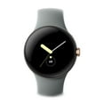 thumbnail image 2 of Google Pixel Watch - Android Smartwatch with Activity Tracking -  Heart Rate Tracking Watch - Champagne Gold Stainless Steel Case  with Hazel Active Band - WI-FI, 2 of 9