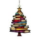 thumbnail image 2 of Adornos navideños, adornos navideños, regalos navideños, colgantes de libros apilados, colgantes acrílicos navideños, llaveros acrílicos, acrílico decorativo, 2 of 6