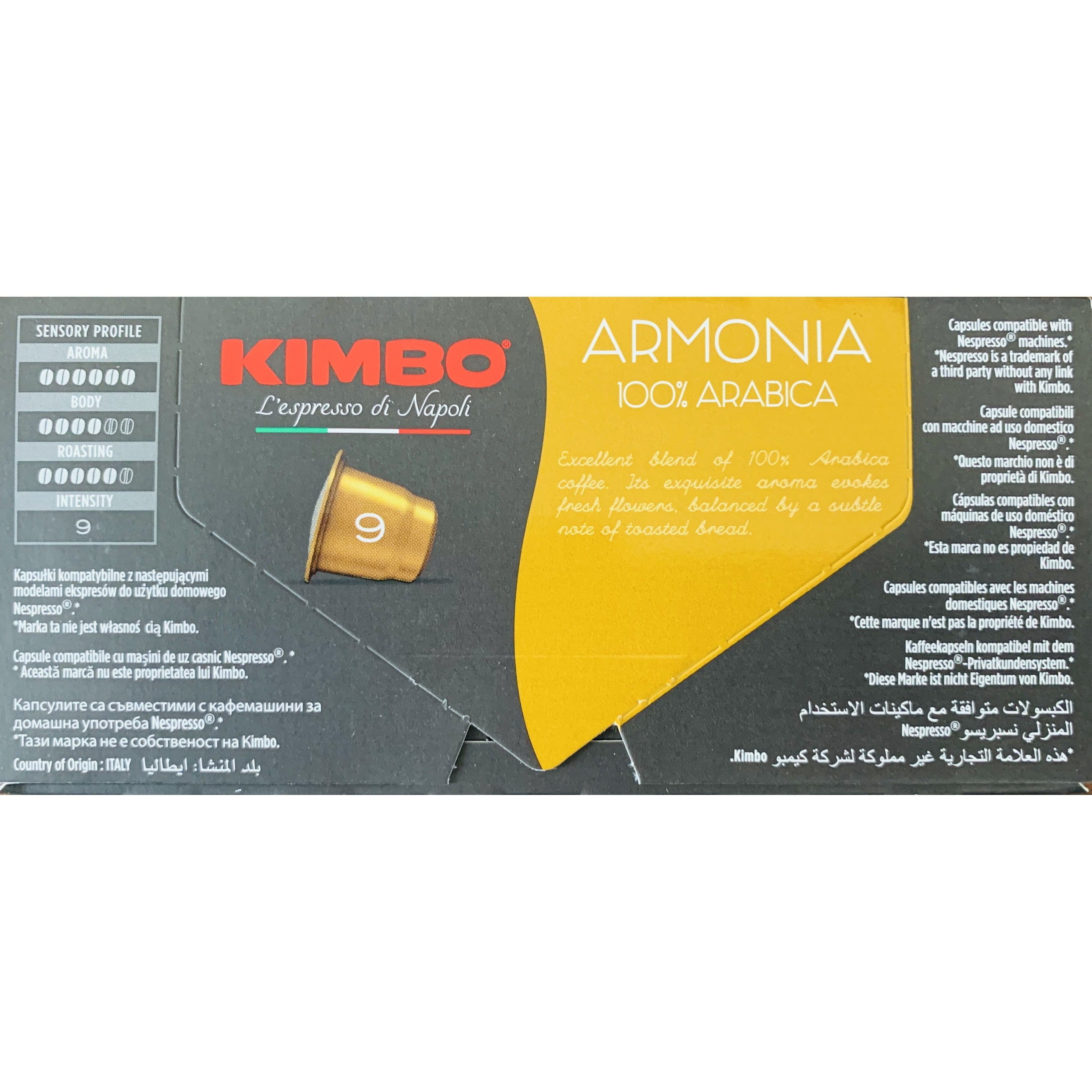 Café KIMBO Armonia Arabica x16 Compatible Dolce Gusto