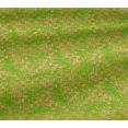 thumbnail image 4 of oneOone Cotton Jersey Green Fabric Batik Craft Projects Decor Fabric Printed By The Yard 58 Inch Wide - MM, 4 of 4