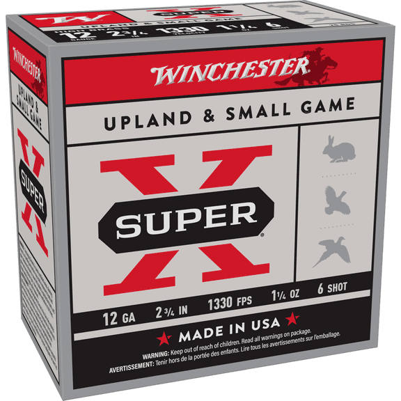 Winchester Super X high brass 12 gauge upland load