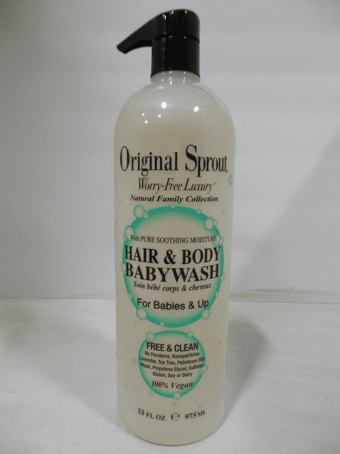 original sprout hair and body baby wash 33 oz