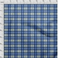 thumbnail image 3 of oneOone Cotton Silk Fabric Madras Check Printed Craft Fabric BTY 42 Inch Wide, 3 of 4