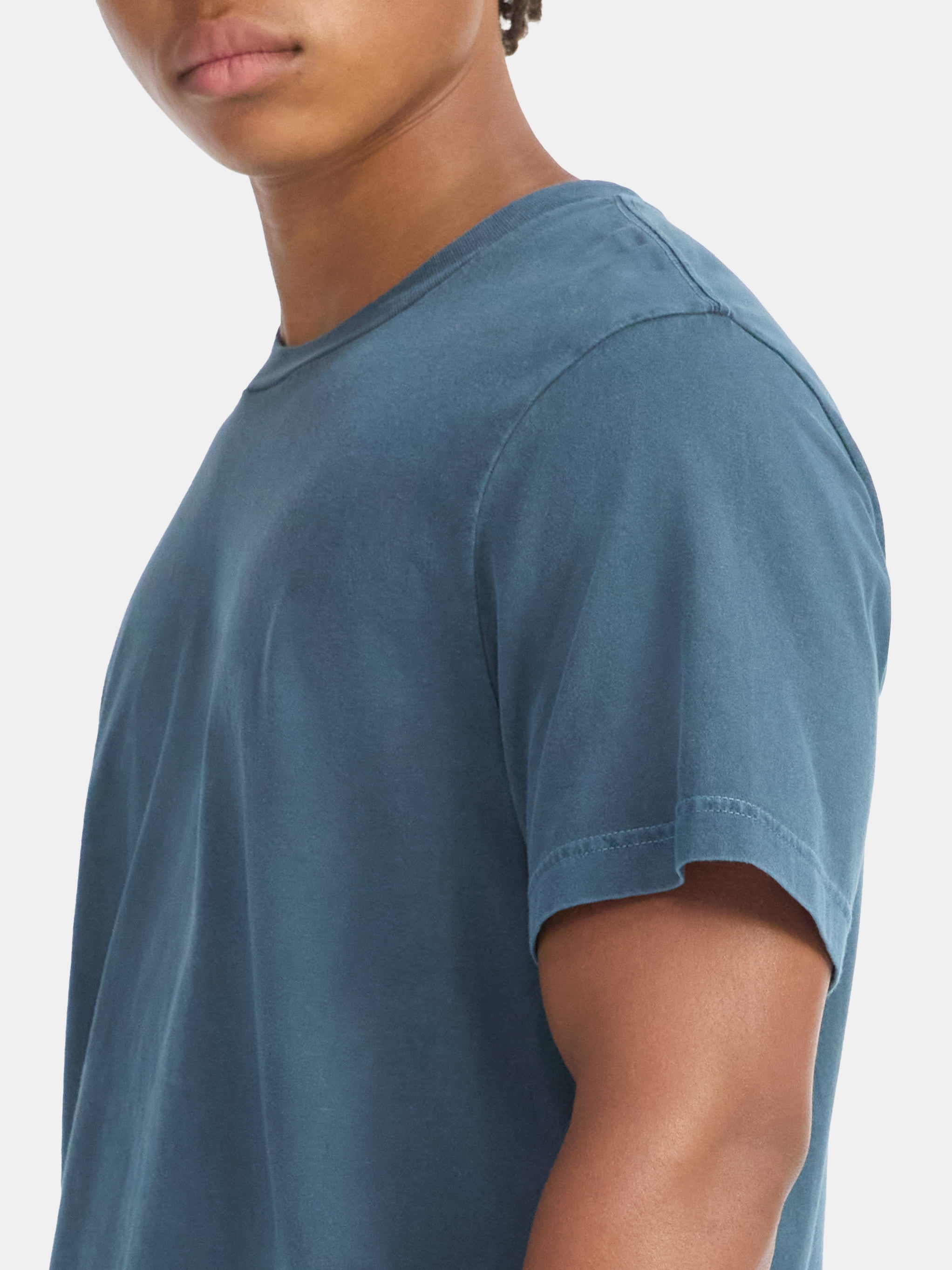 No Boundaries Standard Fit Cotton Tee with Short Sleeves, Men's and Big Men's XS-5XL