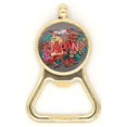 thumbnail image 1 of I Love Japan Asia Culture Pattern Beer Bottle Cap Opener Stainless Steel Key Chain, 1 of 3