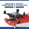 thumbnail image 3 of Strongway 1/2-Ton Hydraulic Low-Profile Transmission Jack, 22in. Lift, 3 of 9