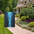 thumbnail image 2 of Yayeee Garden Flag 12" x 18" Double Sided Outdoor Yard Lawn Holiday Decorations, Blue Tree, 2 of 6