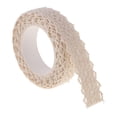 thumbnail image 5 of Decorative Craft Tapes Masking Lace Tapes Fabric Washi Tape Ribbon Self Adhesive, Beige, 2 Yards x 15mm Roll for Scrapbooking Travel Journal, 5 of 10