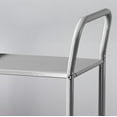 thumbnail image 2 of Mainstays 3-Tier Rolling Utility Laundry Cart, Multiple Colors, 2 of 3