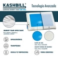 thumbnail image 3 of Almohada Kashbill Memory Foam con Gel, Hipoalergénica, Antibacterial y Termorreguladora - Frescura y Confort para un Sueño Reparador 60x40, 3 of 5