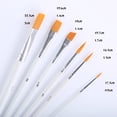 thumbnail image 2 of HINTRMENT Bakery Accessories 6PCS ABS Cake Brush Set For Fondant Decorating Gumpaste Painting Professional Users, 2 of 8