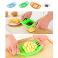 thumbnail image 3 of 5 piezas cortador de papas fritas, cortador de verduras, herramienta para cortar papas, cortador de alimentos, cortador de verduras, cortador de tiras de verduras, 3 of 5