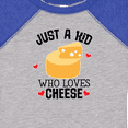 thumbnail image 4 of Inktastic Cheese Lover Kids Boys or Girls Baby Bodysuit, 4 of 5