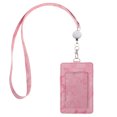 thumbnail image 1 of Shisuyan Retractable ID Card Holder Rosy Metal 1 Set 4.32X2.75X0.20In, 1 of 9