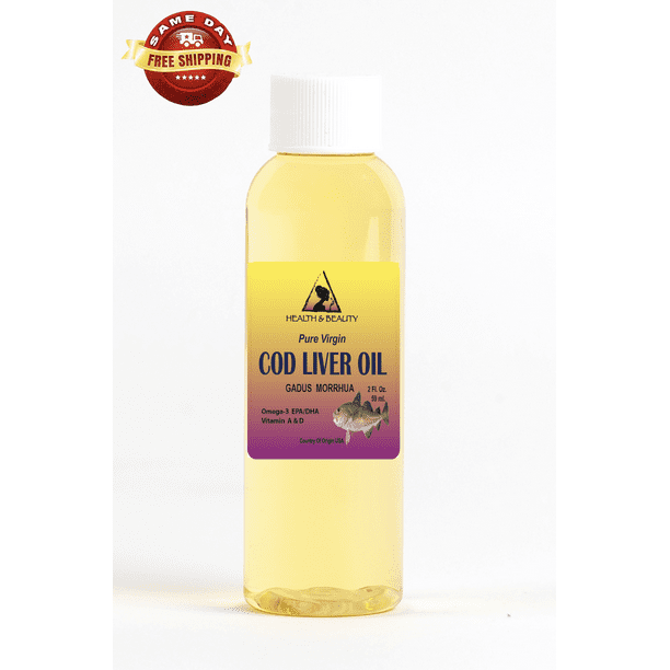 Arctic cod liver oil vitamin a&d3 by h&b oils center all natural liquid