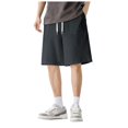 thumbnail image 4 of Xudanell Men's Regular Casual Shorts Fit Joggers Drawstring Shorts with Multi Pockets for Streetwear Summer Beach Athletic Mens Gym Basketball Shorts,L, 4 of 4
