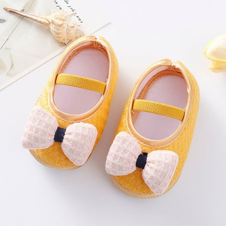 

Wesracia Baby Shoes Baby Girls Boys Soft Toddler Shoes Infant Toddler Walkers Shoes Princess Shoes