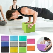 HBBKVI High Density Non Slip Yoga Foam Brick for Body Stretching Pilates and Dance Supportive Eva Yoga Block for Enhanced Fitness and Flexibility