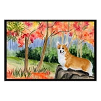 Carolines Treasures SS8039MAT 18 x 27 in. Corgi Indoor Outdoor Mat