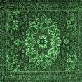 thumbnail image 1 of Ahgly Company Indoor Square Persian Emerald Green Traditional Area Rugs, 5' Square, 1 of 4