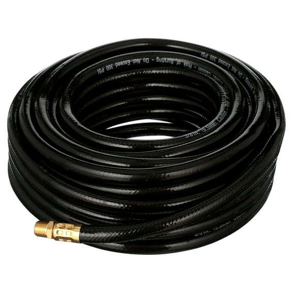 Primefit Tools and Accessories PVC380503 PVC, 3/8"x50" Air Hose 1/4" Air Inlet Size MNPT