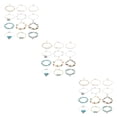 thumbnail image 3 of Qarigey Tobilleras, joyería para el cuerpo, cómodas cadenas para los tobillos, exquisitas y elegantes tobilleras para niñas, para decoración de Type1 NO1 Qarigey CBP200485, 3 of 6