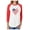 red/white, variant on Love USA 4th of July Tstars Women's Baseball Jersey Shirt - Patriotic American Heart Flag Design - Perfect Independence Day Gift - 3/4 Sleeve Raglan Tee - Large red/white