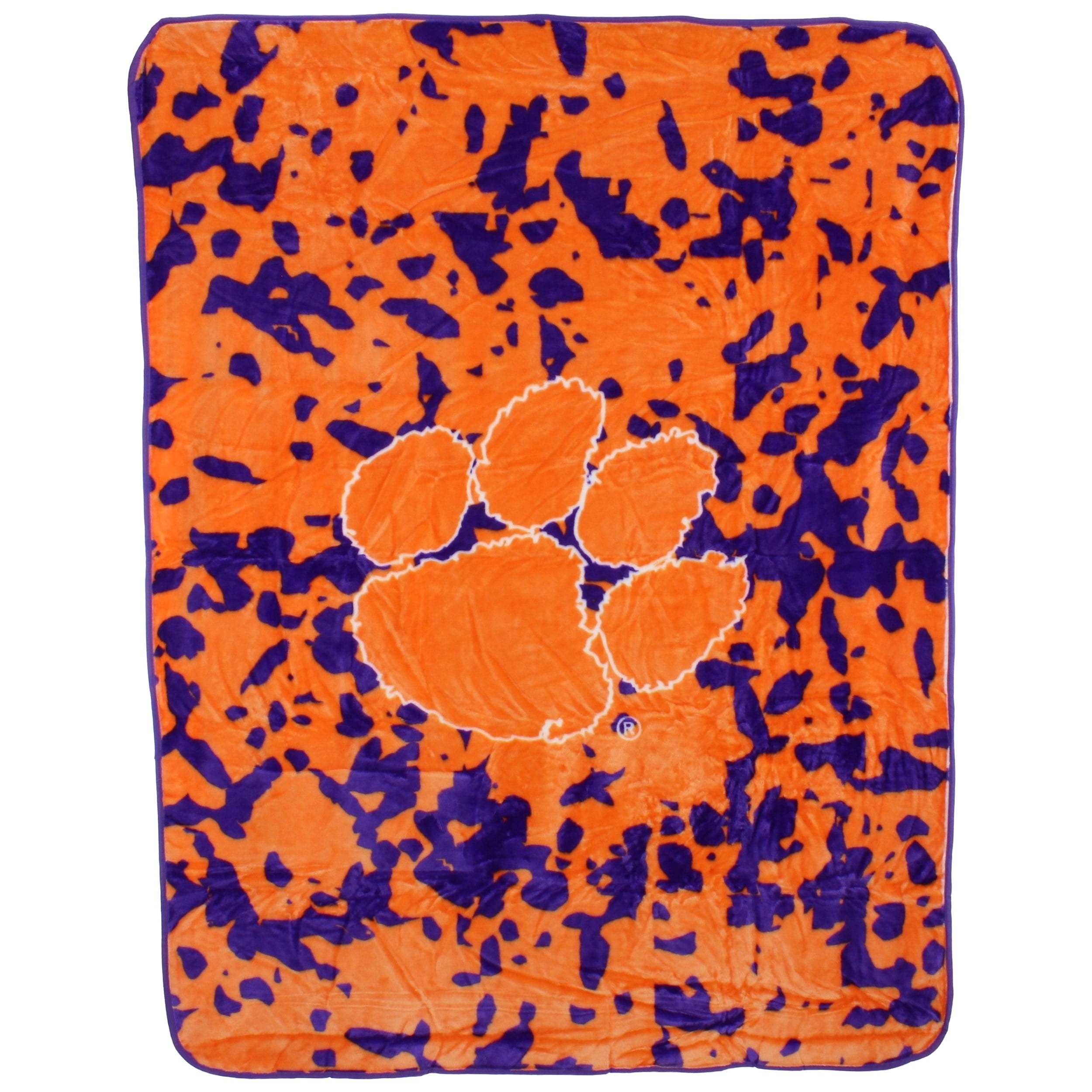 College Covers Collegiate Print Throw Blanket / Bedspread