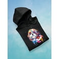 thumbnail image 3 of Pastell Colorful Shih Tzu Dog Hoodie Women -Weekday Best Designs, Female Large, 3 of 4